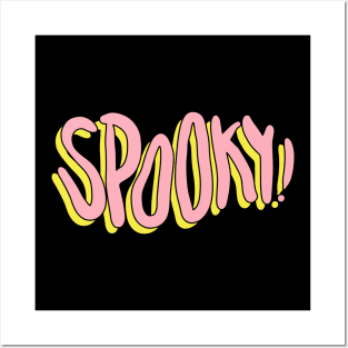 Spooky Pink Bubble Gum Posters and Art